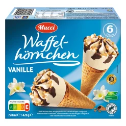 MUCCI Waffelhörnchen
