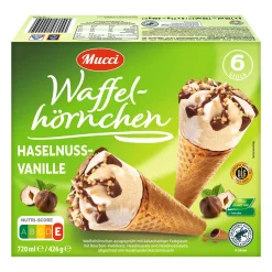 MUCCI Waffelhörnchen