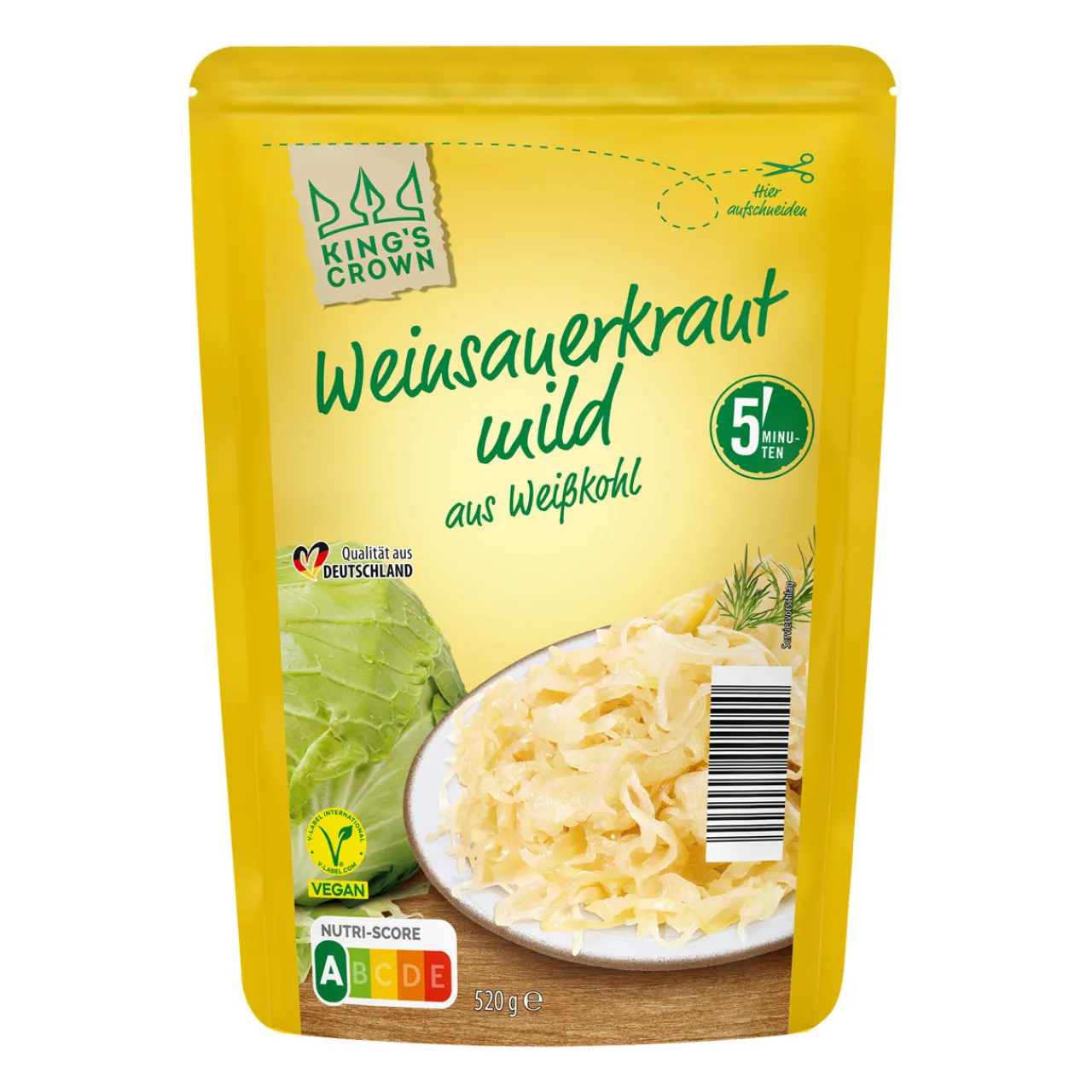 KING'S CROWN Weinsauerkraut
