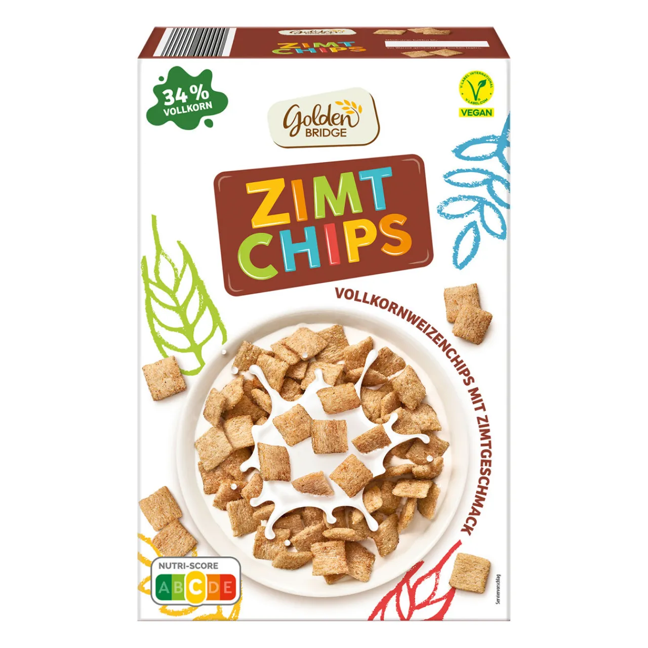 GOLDEN BRIDGE Zimt Chips